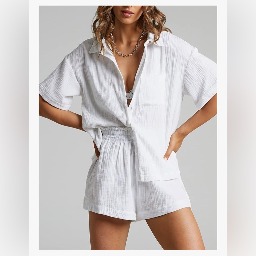 2 Piece Matching Lounge Set in Black / Women’s Size XL - Picture 3 of 9